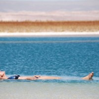 Biking to the Desert Dead Sea